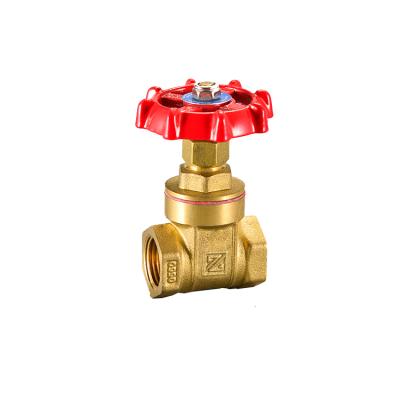 China General new designhigh quality price list ZHENGQU brass gate valve for sale