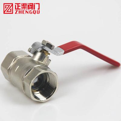 China Ball Valve BSP 1.6 Mpa Equal Thread General Plating Brass 1/2