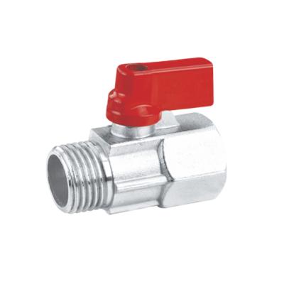 China General 10ZQ-131 Mini Ball Valve Female and Male Thread for sale