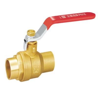 China 3/4 Inch Ball Valve General Brass Welding Ball Valve for sale