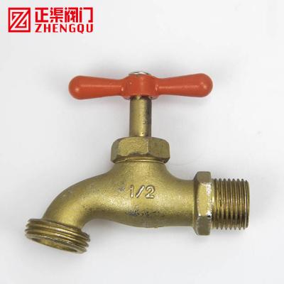 China Brass VALVE ZHENGQU Lock Cock Hosecock Bibcock General China Good Supplier for sale