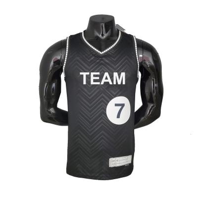 China Breathable Wholesale New Jersey Club Shirt 7# Basketball Singlet for sale