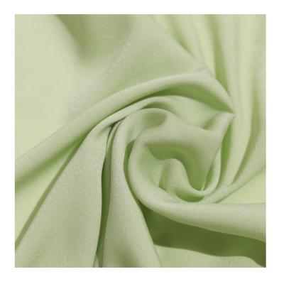 China 2021 hot sale anti-static sample jingyi satin chiffon fabric velvet super soft chiffon for spring summer women's dress shirt for sale