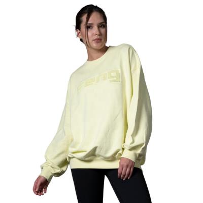 China Breathable Unisex Oversized Thickened Sweatshirt Sweater Pullover With Ribbed Trims for sale