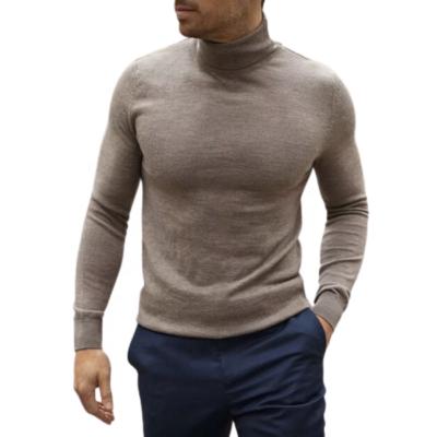 China High Quality Breathable Plain High Quality Winter Solid Color Neck Pullover Popular Sweater for sale