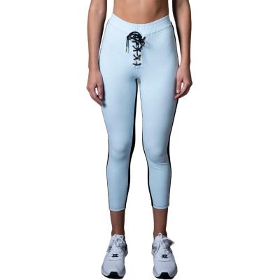 China Front Tied High Waist Legging Breathable Sweat Pants-Fitness Yoga Pants-Workout Long Butt Lifting Pants for sale