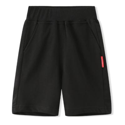 China Anti-wrinkle kids unisex short solid pure cotton shorts for sale