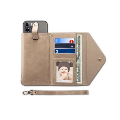 China Anti-fall fashion button design male leather phone accessories case with card slot for iphone for sale