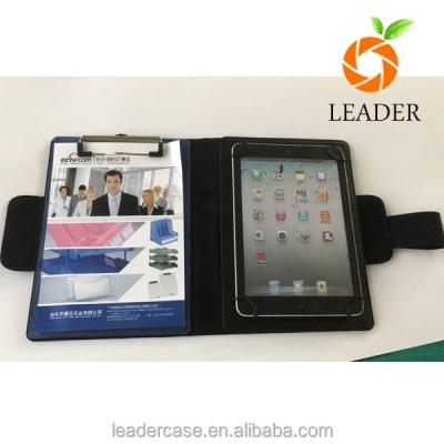 China Best sale factory wholesale price waterproof belt clip kneeboard leather case for Ipad mini for sale