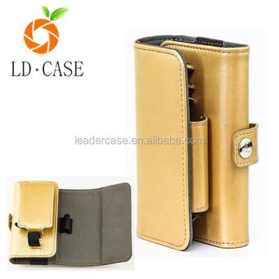 China Durable Custom Leather Pouch Logo Pu Logo Electronic Cigarette Holder For IQOS for sale