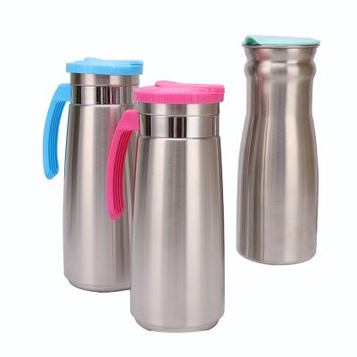 China Food Grade 1.3L Stainless Steel Thermos Jug PORTABLE Eco-friendly Vacuum Flask for sale