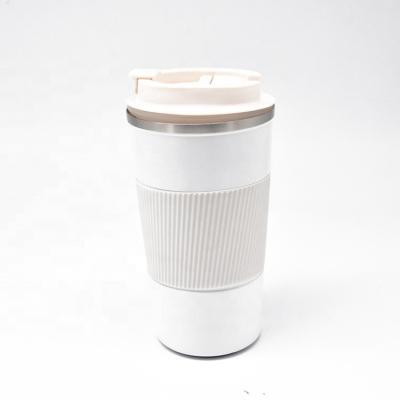 China Double Wall Stainless Steel Bottle Vacuum Warmer Travel Coffee Mug Viable Insulated Leakproof Mug for sale