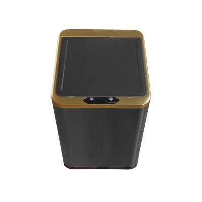 China Sustainable Car Trash Can Wholesale 10L Waste Basket Bin Smart Sensor for sale