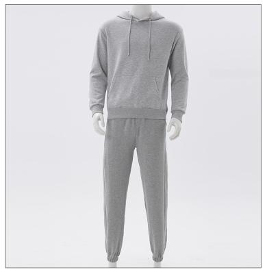 China QUICK DRY unisex sweatsuit 2 piece set terry jogging fleece sports two piece pants set custom heavysweat pant and hoodie for sale