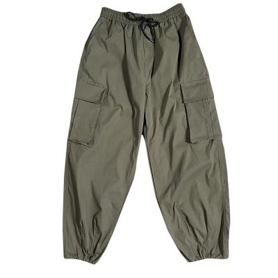 China Anti-pilling Polyester Quick-Drying Outdoor Sports Pants Multi-Pocket Men's Casual Cargo Pants for sale