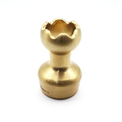 China Custom Brass Stamp Holder Dongguan CNC Seal Brass Machining Brass Machining Parts for sale