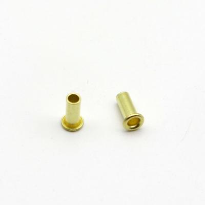 China Brass Brass Eyelets Tubular Hollow Rivets With 2.5*6.5 High Quality for sale