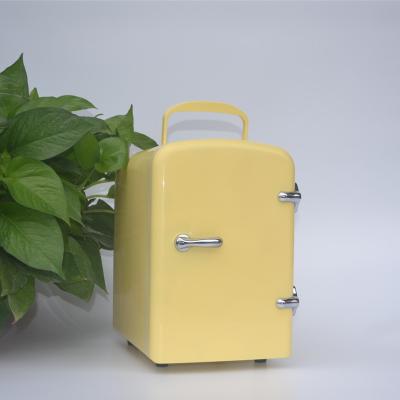 China THERMOELECTRIC Mini Fridge 4L Portable Heating And Soft Cooling Beauty Mini Fridge for sale