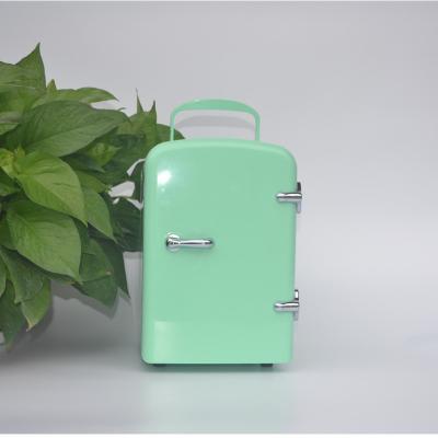 China 4L THERMOELECTRIC Car Fridge for Travel Electric Cooler and Warmer Refrigerator Portable Mini Car Fridge for sale