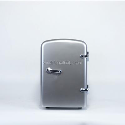 China New Arrival 4L Car Mini Fridge Portable Home Makeup Fridge Cosmetic Cooler and Warmer for sale