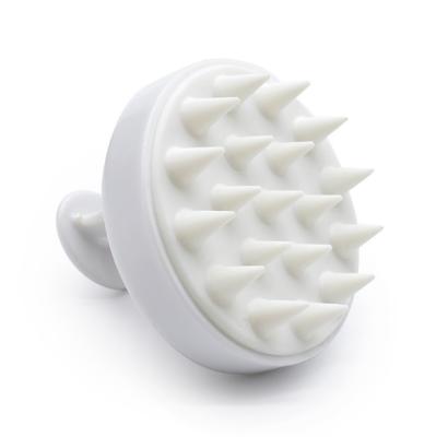 China Compact Silicone Scalp Hair Massage Brush, Scalp Massaging Shampoo Brush for sale