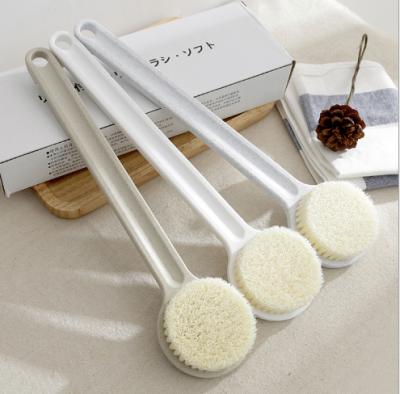 China Long Handle Soft Bath Brush For Back With Long Handle Body Shower Brush Plastic Exfoliating for sale