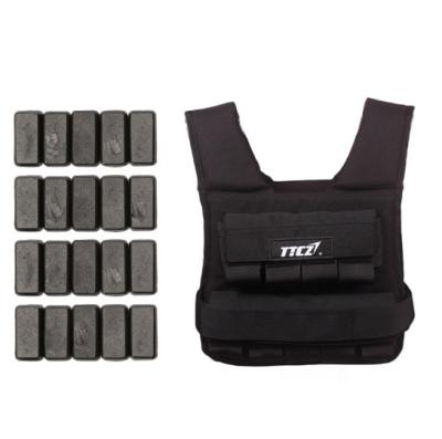 China Wholesale Custom Strength Training Workout 10kg 20kg Gym Fitness Training Weight Vest for sale