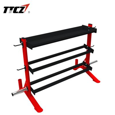 China High quality and cheap TTCZ Indoor Gym Equipment Dumbbell Rack Storage Rack for sale