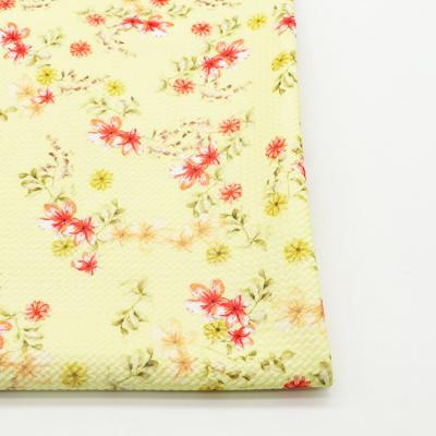 China Stain Resistant Wholesale Flower Printed Liverpool Ball Jacquard Fabrics Knitting Textiles For Dresses for sale