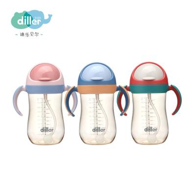 China Hot sale high quality sustainable cartoon bpa free feeding bottle for sale