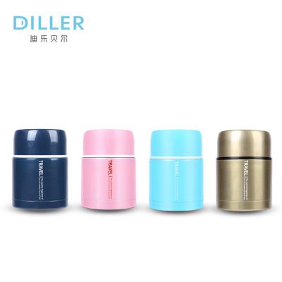 China Sustainable 500ml Double Wall Stainless Steel Thermal Food Jar For Hot Baby Food for sale