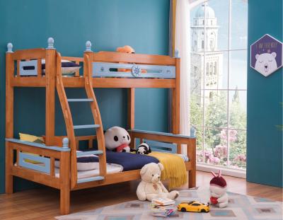 China Lowest Price Kids Bunk Bed Extendable Kids Bedroom Furniture Solid Wood Bunk Bed For Kids for sale