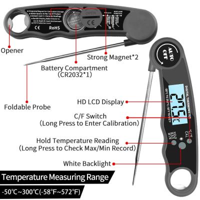 China Termômetro Digital de Carne para recipiente de cozinha de churrasco quantidade 200/168pcs Produto de cozinha à venda