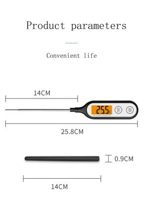 China 28.3*5*2.5cm Packaging Digital Wireless Meat Thermometer For BBQ Cooking ±1.8℉ Accuracy for sale