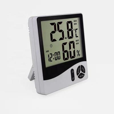 Cina WS1011 Mini LCD Digitale Indoor Temperature Hygrometer Con Aspirazione Ferro / Hook Posizionamento in vendita