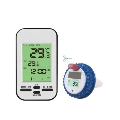 China Draadloze digitale thermometer met zonne-energie en fotovoltaïsche stroom Te koop