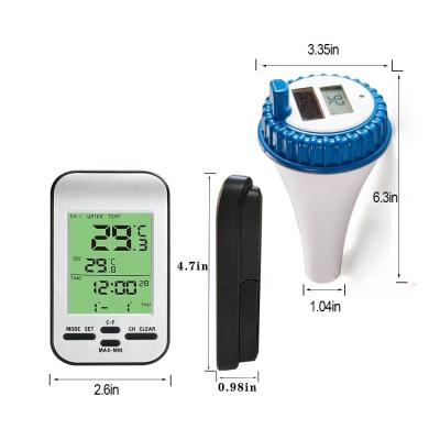 China WT0224 Waterproof Solar Floating Pool Thermometer With -40 To 60°C Outdoor Temperature Range for sale