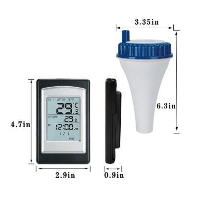 China Multifunctional Pool Wireless Thermometer For Indoor Bathtub And Outdoor Swimming Pool for sale