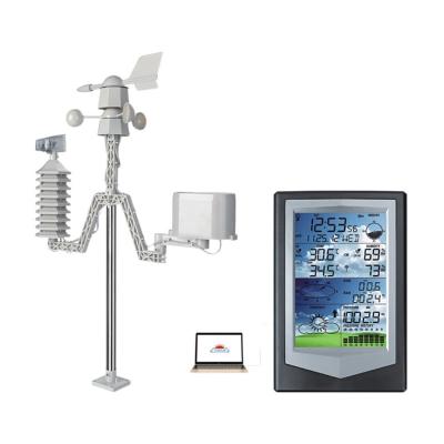 China Home Outdoor Wireless Weather Station With Color Display And Temperature Forecast -40 to 60 ° C Te koop