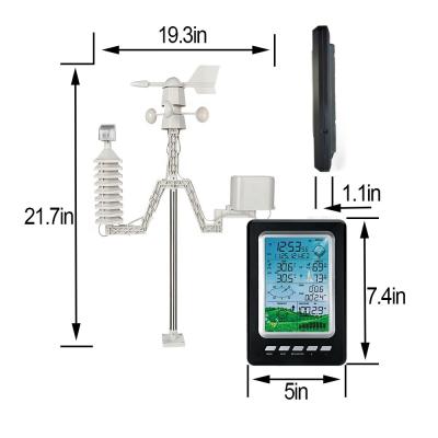 China Get Real-Time Weather Data With Our Solar Powered Wi-Fi Weather Station Weight 1.8KG for sale