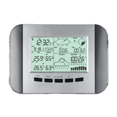 China Large Screen Digital Weather Station With Outdoor Rain Sensor And 48s Data Update WS1041 zu verkaufen