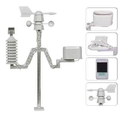 China Silber und Schwarz drahtlose digitale Wettervorhersage Station mit Hygrometer Thermometer zu verkaufen