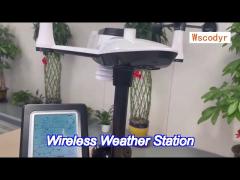 professional small wireless weather station 5 in 1