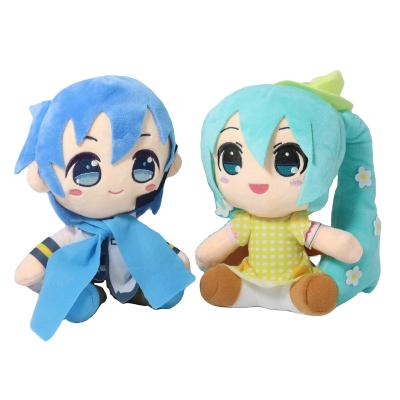 China Cute Fun Taito Hatsune Miku Plush Toys Kawaii Vocaloid Original 2021 Birthday Cat Ears 25Cm Anime Figure Plush Toys For Girls Gift for sale