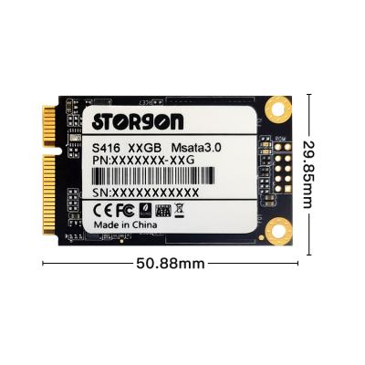 China Hot-selling Solid State Internal SSD Product Msata 256gb Solid State Drive Wholesale Suitable For Laptop Computers for sale