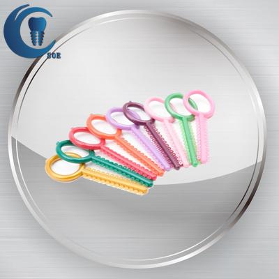 China High Quality Durable Dental Orthodontics Ligature Material Elastic Bonds/Dental Elastic Bands /Ligature Bonds for sale