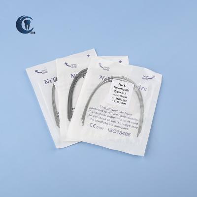 China Durable Dental Super Elastic Orthodontic Niti Ortho Rectangular Wire for sale