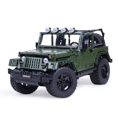 China DIY TOY Mold King 13124 Advanced Adventure Car DIY MOC Technic RC Vehicle Off-Road Model Building Block Bricks Kids Toys Bricks for sale