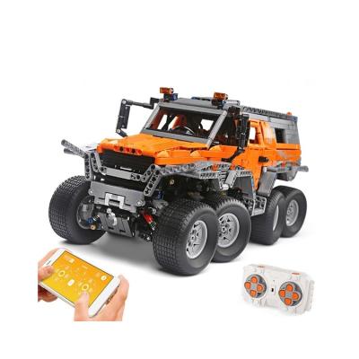 China DIY TOY High Quality APP Edition Siberian Dynamic 13088 Conqueror Vehicle Model Assembled Building Block Off-Road Toys for sale