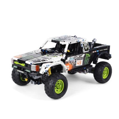 China DIY TOY Off-Road Vehicle Kids Remote Control Toy 1090PCS Technic Blocks Bricks RC SUV Building Blocks Model Car for sale